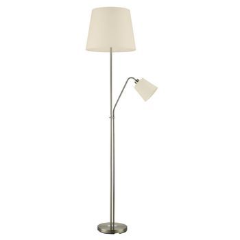 Abrila Arturo Cuero 180x40x40cm - Lámpara De Pie 1xe27