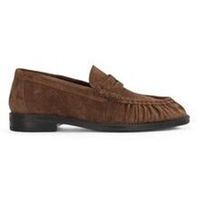 alpe mocasines mocasin fruncido linea oxford para mujer