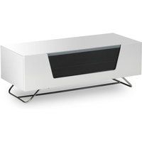 alphason chromium 2 1000 tv stand - white white