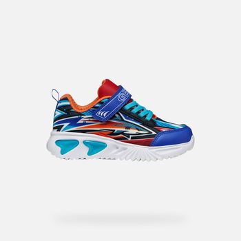 GEOX Assister Niño Azul Royal/naranja
