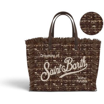 Mc2 Saint Barth Bolso Vanity Mini Tweed N para mujer