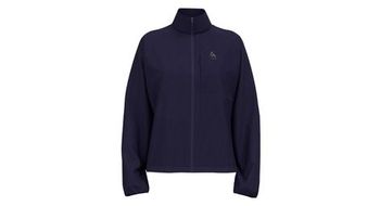 Chaqueta de running para mujer odlo zeroweight azul oscuro