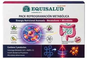 Equisalud Holomega Pack Reprogramación Metabólica 60+60+30 Cápsulas