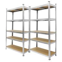 2x estanteria de taller 180x90x40 cm ecd germany