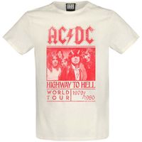 amplified clothing tops y camisetas highway to hell red poster para mujer