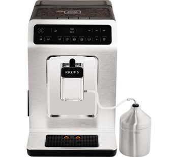 KRUPS Evidence EA893C40 Smart Bean to Cup Coffee Machine - Chrome, Black