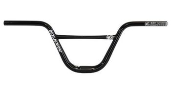 Manillar elevn 8 0 cromoly negro blanco