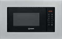 horno microondas integrable indesit mwi 120 gx 20 litros con grill inox