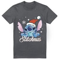 disney camiseta a stitchmas christmas para hombre