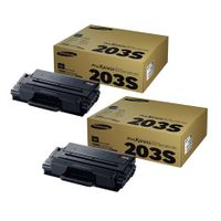 original multipack samsung sl-m3870 printer toner cartridges 2 pack -mlt-d203s