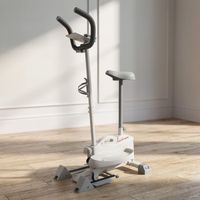 bicicleta eliptica sportnow de acero pp 65x43x112 cm blanco