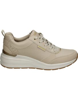 Deportiva Con Cuña Skechers Billion Subtle Spots En Taupe 40