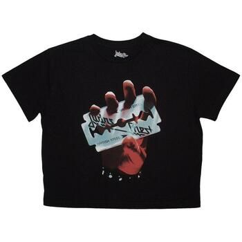 Judas Priest Camiseta British Steel para mujer