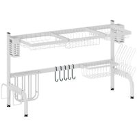 escurreplatos 100x30x545 cm blanco