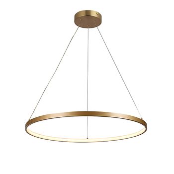 Colgante selma 26w led 3cct 840lm d.60cm oro