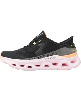 de SKECHERS ZAPATILLAS MUJER MODELO SLIP-INS GLIDE STEP ALTUS COLOR NEGR BKMT