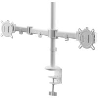 one for all dm2220 soporte monitor doble de mesa 13 a 30 vesa 75x75 a 100x100 max 16 kg