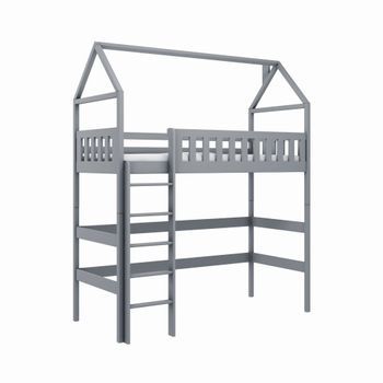 Casa-cama Otylia 90x200 Gris