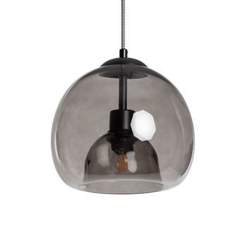 Lámpara Colgante Cristal Vaca Negro