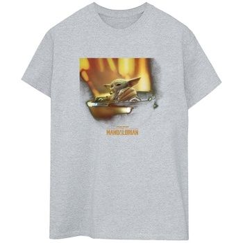 Disney Camiseta manga larga The Mandalorian para mujer