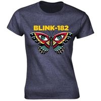blink 182 camiseta ph2147 para mujer