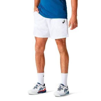 Short Asics Court 7 Blanco Brillante -  - L