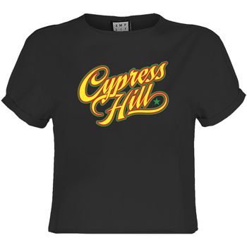 Amplified Clothing Camiseta manga larga Script para mujer