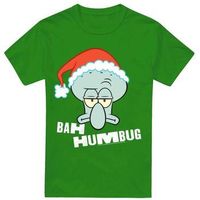 spongebob squarepants camiseta bah humbug para hombre