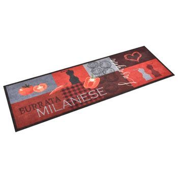 Alfombra De Cocina | Tapete Para La Cocina Lavable Tomatoes 60x300 Cm