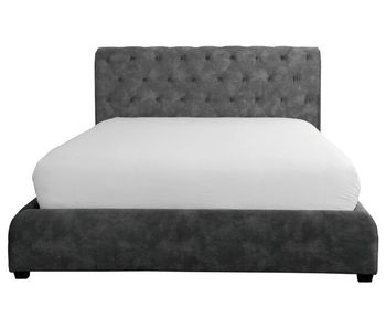 Cama belmond 160x200cm color gris