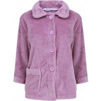classic button opening cosy bedjacket