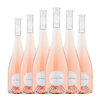 Grands Chais Vino Rosado La Baume Rose Vin Joven 75 Cl 12.5% Vol. (pack De 6 Unidades)