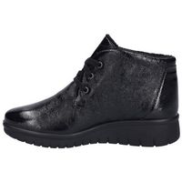 josef seibel botines botin impermeable calais-88 charol negro para mujer