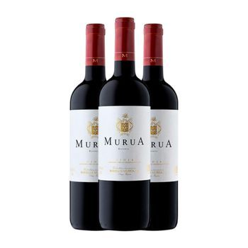 Masaveu Vino Tinto Murua Rioja Reserva 75 Cl 13.5% Vol. (pack De 3 Unidades)