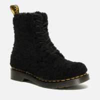 dr martens womens 1460 pascal faux shearling ankle boots - uk 3