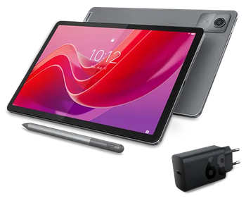 Lenovo Tab M11 (4GB 128GB) (Wifi) - Luna Grey + Pen + Charging Adaptor Procesador MediaTek Helio G88 (2,00 GHz )/Android/128 GB eMMC