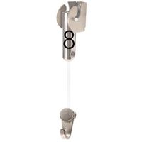 colgar cuadros sin agujeros - cuelga rm nylon tps90  2 m de nylon incluido  soporta hasta 15 kg  giro 90  instalacion techo pared o suelo rm
