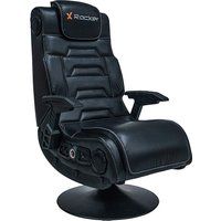 x rocker pro 41 dac gaming chair - black black