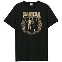 amplified clothing camiseta skull frame para mujer