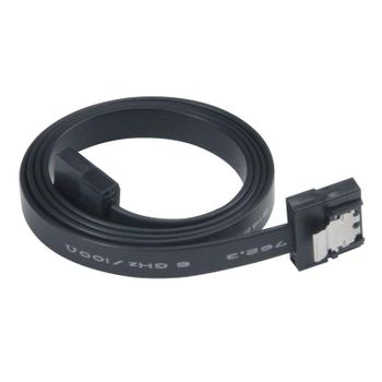 Cable SATA III Akasa PROSLIM 15 cm Macho/Macho Negro