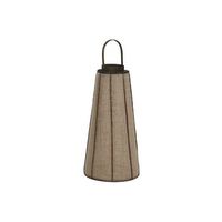 portavela yute bambu 335x335x81 natural
