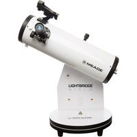 meade lightbridge mini 114 reflector telescope - white white