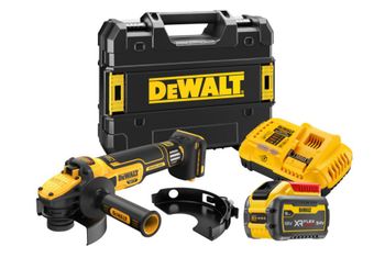 Dewalt szlifierka kątowa 125mm 18v dcg409vsx1t 1x9,0ah reg. obr. tstak