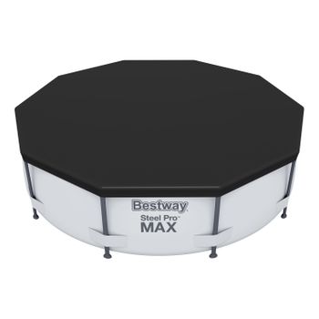 Cobertor Solar Lona Superior BESTWAY para Piscina Desmontable de varias medidas y modelos: rectangular, ovalado y circular de fácil instalación sobre el borde de la piscina. La lona evita que el agua