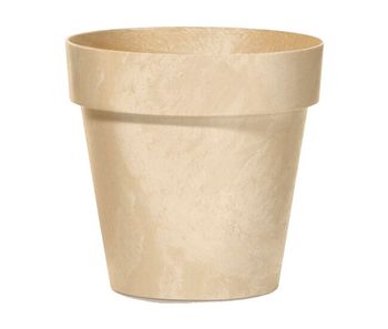 Maceta cube beton effect 2,2l., dimensiones (mm) 170x170x150, color crema
