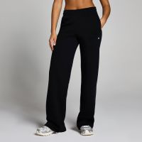 pantalon deportivo de pernera recta y corte largo basics para mujer de mp - negro - l