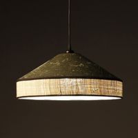lampara colgante aneris verde