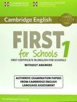 cambridge english first for schools 1 for revised exam from 2015 students book without answers