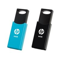 hp v212w 64gb usb 20 pack 2 unidades negroazul