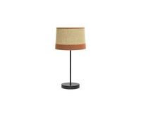 lampara sobremesa metal color negro serie tietar 22cm